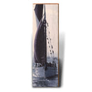 Regatta on the Water | Wall Art Print on Real Wood