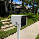 Retrobox-2.0,  in ARCTIC WHITE - Modern Mailbox