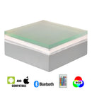 CRG30 Low Voltage In Ground RGB or WW LED Brick Paver Light Square IP67 Waterproof