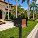 Retrobox-2.0 in TEXTURED GRAY METALLIC - Modern Mailbox