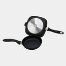 XD Nonstick 8" Fry Pan and 9.5"x 9.5" Grill Pan Set