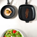 XD Nonstick 8" Fry Pan and 9.5"x 9.5" Grill Pan Set