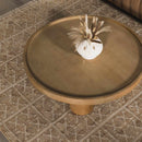 Rice Handcrafted Fringed Jute Carpet