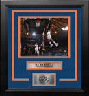 RJ Barrett Slam Dunk New York Knicks 8" x 10" Framed Basketball Photo with Engraved Autograph