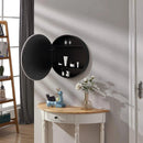 26 in. W x 30 in. H x 5.1 in. D LED Round Bathroom Medicine Cabinet with Mirror