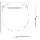 Slivnitsa Taupe Planter