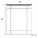 Zwolfaxing Modern Wall Mirror