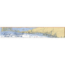 Kure Beach NOAA Chart Map | Wall Art Print on Real Wood