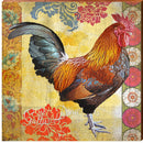 Rooster Pose | Wall Art Print on Real Wood