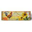 Charmed Rooster | Wall Art Print on Real Wood