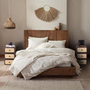 Rotatable 3-Tier Drawer Storage Cabinet, Wooden Stackable Nightstand with Drawers for Bedroom, Living Room Organization
