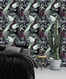 Dark Green Plant's Leaves Wallpaper