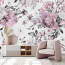 Voguish Modern Gentle Floral Wallpaper
