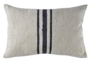 Central Striped Silk Pillow