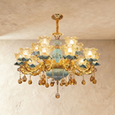 Blanche Chandelier - Blue