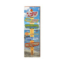 Lake Life Lake Directional RUD1 | Wall Art Print on Real Wood
