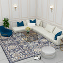 Premium Hand-Tufted Rug Made of 100% Wool  - Nomadic Sun - 8x10 Feet