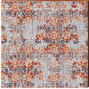 Boho Rug Pattern Colorful Distressed | Wall Art Print on Real Wood