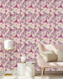 Fashionable Pink Orchid Wallpaper Chic