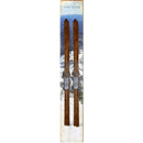 Seven Springs Vintage Skis | Wall Art Print on Real Wood