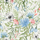 Stylish Gentle Flowers Wallpaper Tasteful