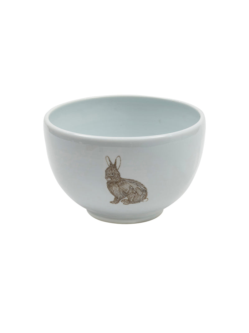 Rabbit Large Ceramic Bowl