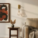 Raindrop Crystal Wall Sconce
