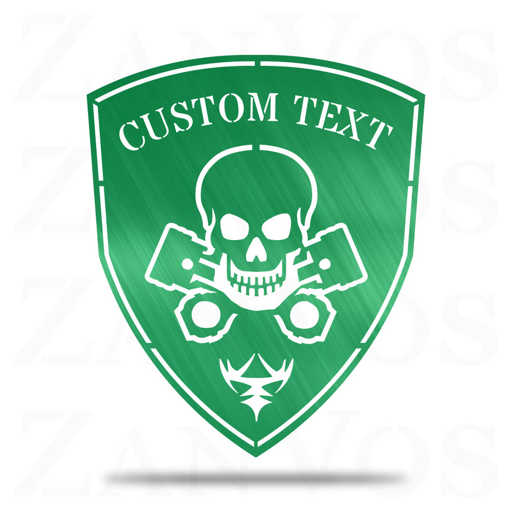 Racing Skull Monogram, image size:1000x1000