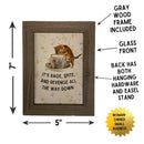 Rage Spite Revenge Vintage Cat Framed Wall Art Print | GetBullish Original Quote Sign