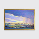Rain Moving Along the Marsh - Open Edition Canvas Print