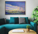 Rain Moving Along the Marsh - Open Edition Canvas Print