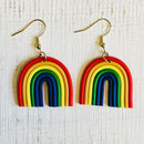 Rainbow Earrings | LGBTQ Pride Accessory, Parade Jewelry