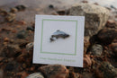 Rainbow Trout Lapel Pin