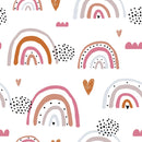 Pastel Rainbow Wallpaper Peel and Stick