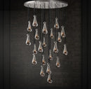 Raindrop Linear Chandelier