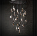 Raindrop Linear Chandelier