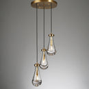 Raindrop Linear Chandelier