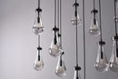 Raindrop Linear Chandelier