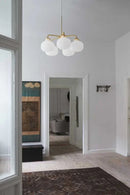 Raito Glass Globe Pendant Chandelier