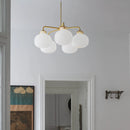 Raito Glass Globe Pendant Chandelier