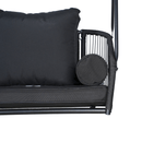 East Green Ramona Patio Swing with Canopy Stand