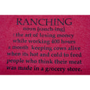 Ranching Noun T-Shirt | Heather Steel Blue | Multiple Sizes | Pretty & Fabulous