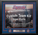 New York Rangers Custom NHL Hockey 11x14 Picture Frame Kit (Multiple Colors)