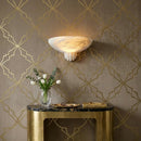 Rare Alabaster Wall Sconce