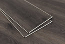 SPC Vinyl Rigid Core 7" Width 60" RL, 6mm Thick, 1.5mm IXPE Raw Umber, Invicta Floors - Mazzia Collection edge plank view