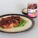 Razbanero Pepper Spread | Pack of 2 | 9 oz | Gluten Free | Chili Dawg's Foods of Fire
