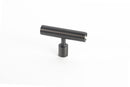 Lew’s Round Bar Series Black Stainless Steel Cabinet Knobs and Pulls