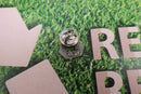 Recycle Symbol Lapel Pin