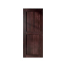 Finished & Unassembled H Design Pine Wood Barn Door Without Hardware