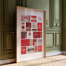 Red Collage Poster
